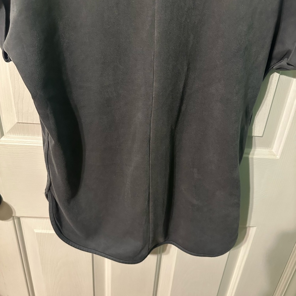 0087 Cupio Charcoal collar‎ Shirt Womens size small - Picture 7 of 7